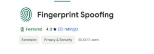 Fingerprint Spoofing